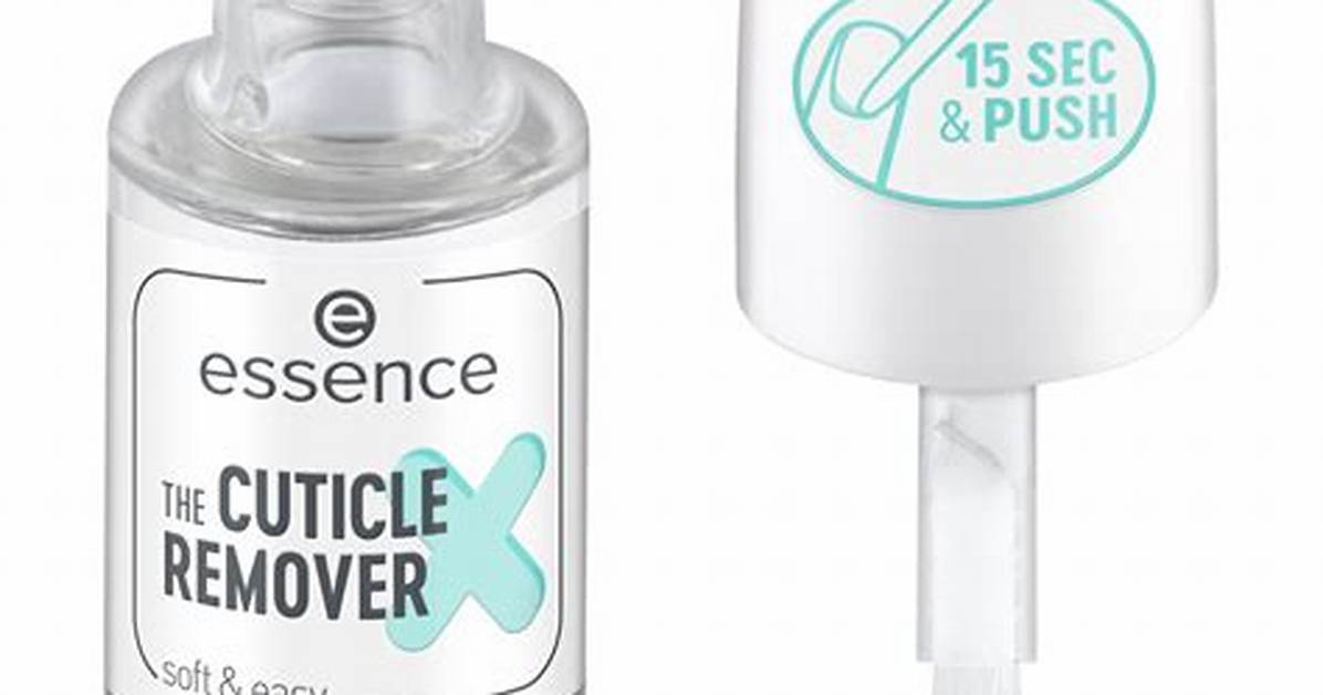 Is Cuticle Remover Bad?