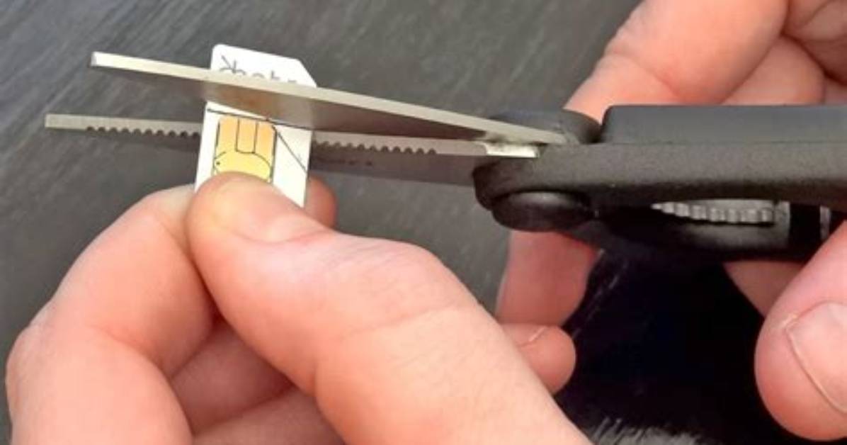 Is Cutting Sim Card Safe?