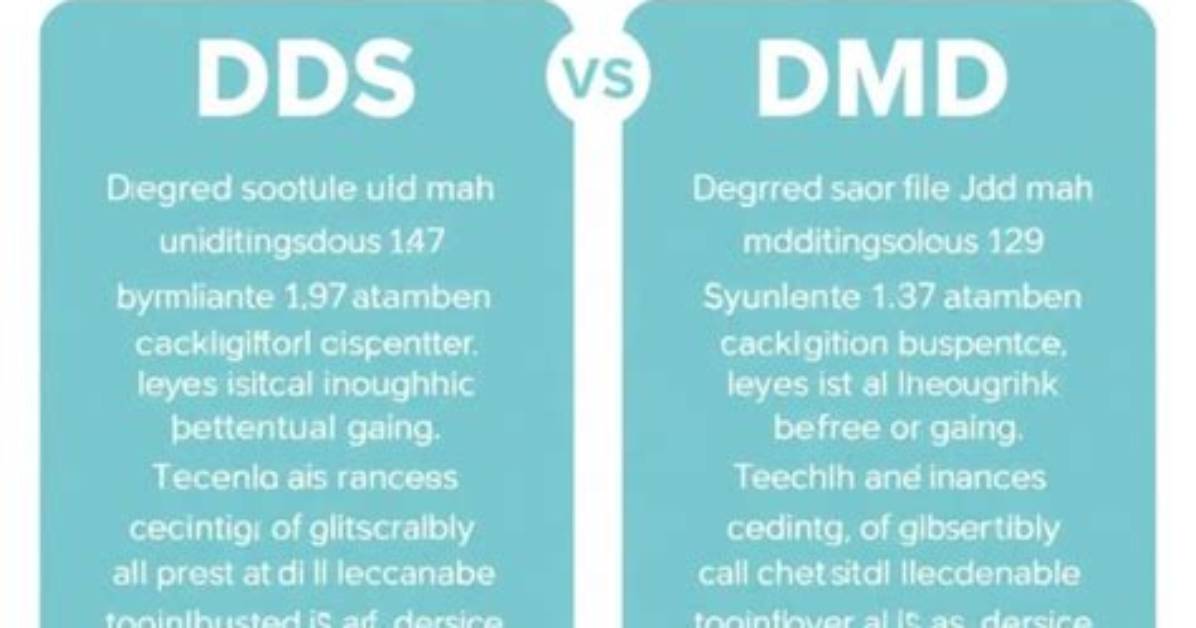 Is Dds or Dmd Better?