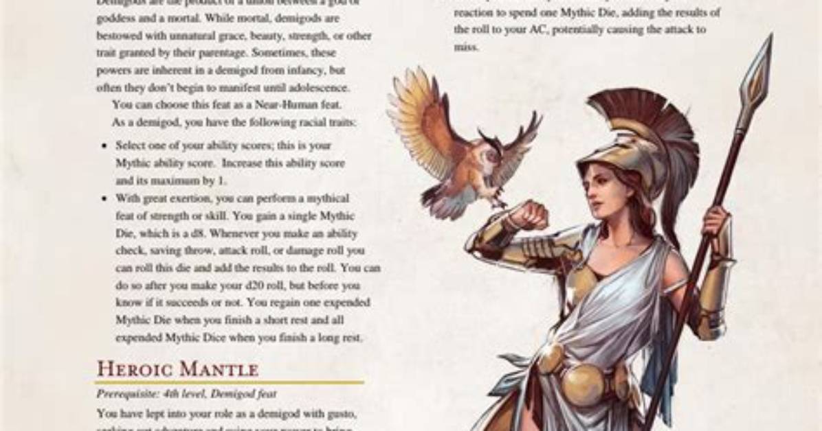 Is Demigod a Deity?