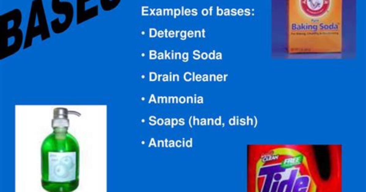 Is Detergent an Acid or Base?