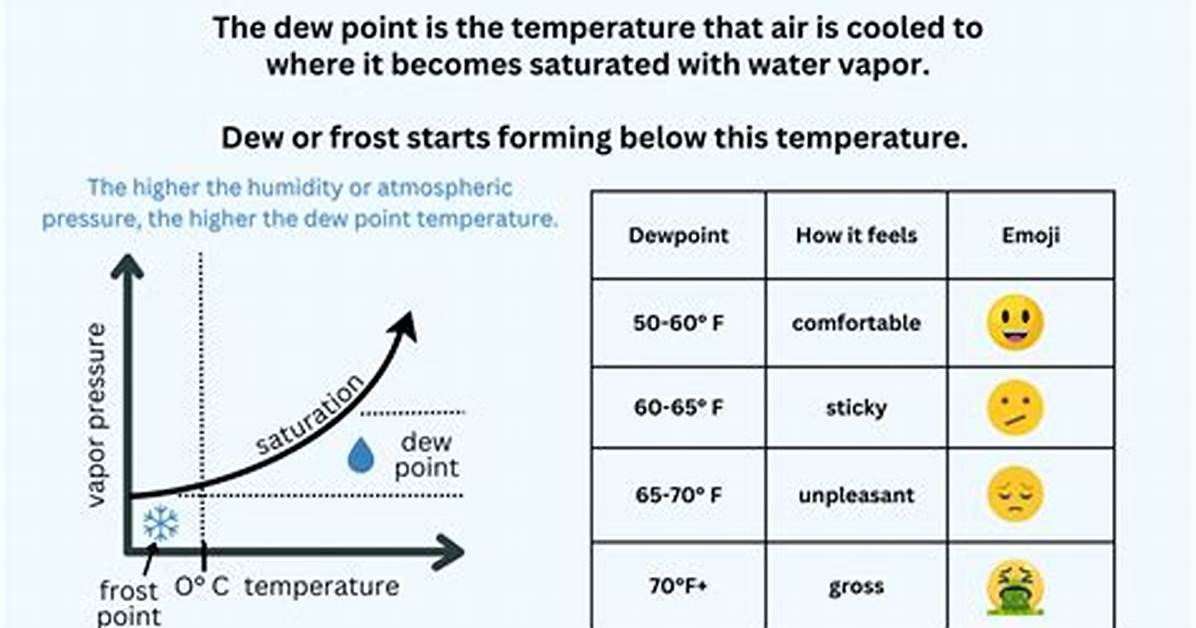 Is Dew Point the Same as Boiling Point?
