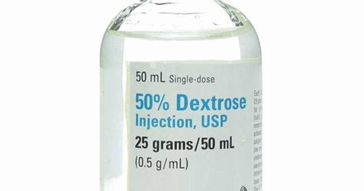 Is Dextrose a Drug