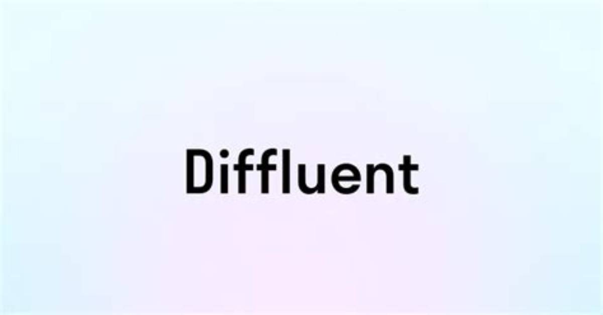 Is Diffluent a Word?