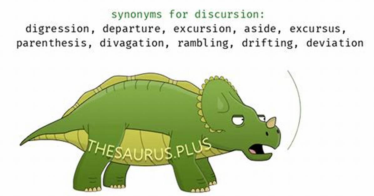 Is Discursion a Word?