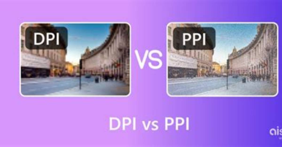 Is Dpi the Same as Ppi