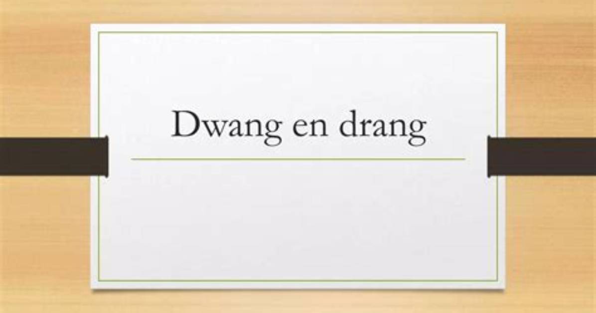 Is Dwang in the Dictionary?