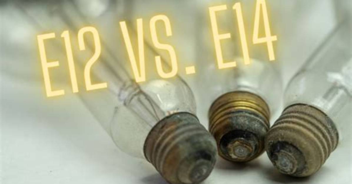 Is E14 the Same as E12