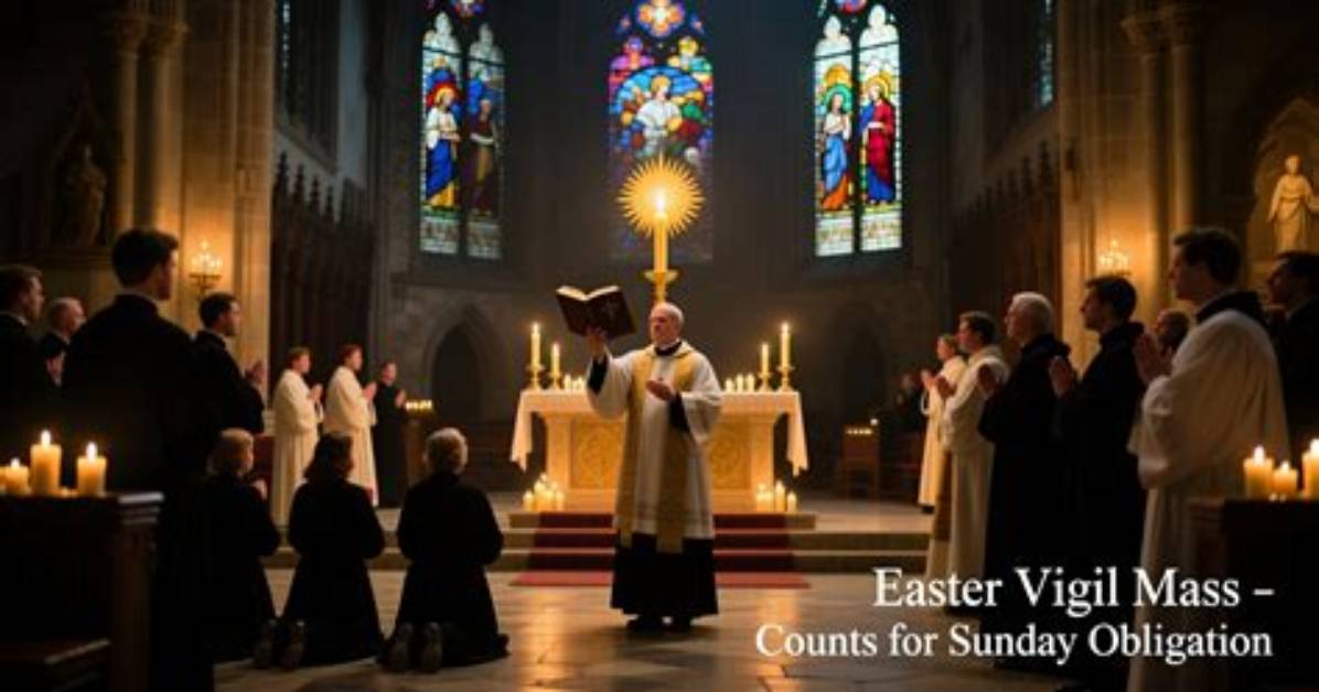 Is Easter Vigil and Easter Sunday the Same