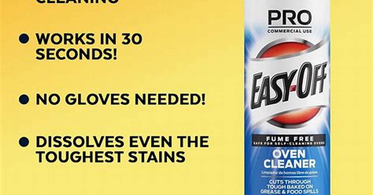 Is Easy-off Poisonous