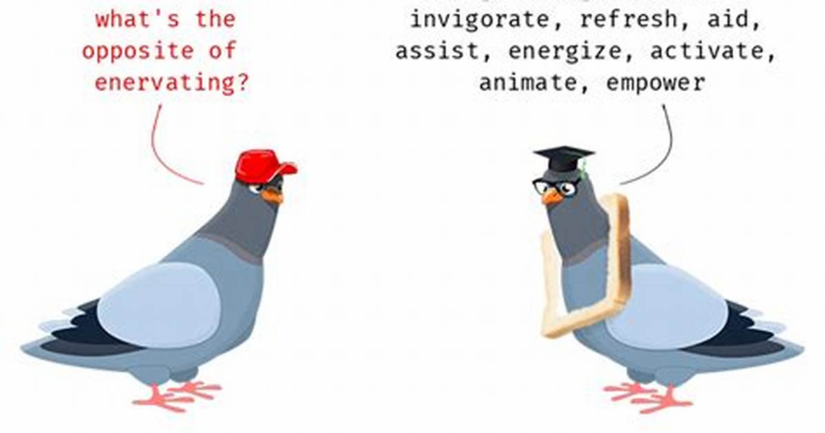 Is Enervating an Verb?