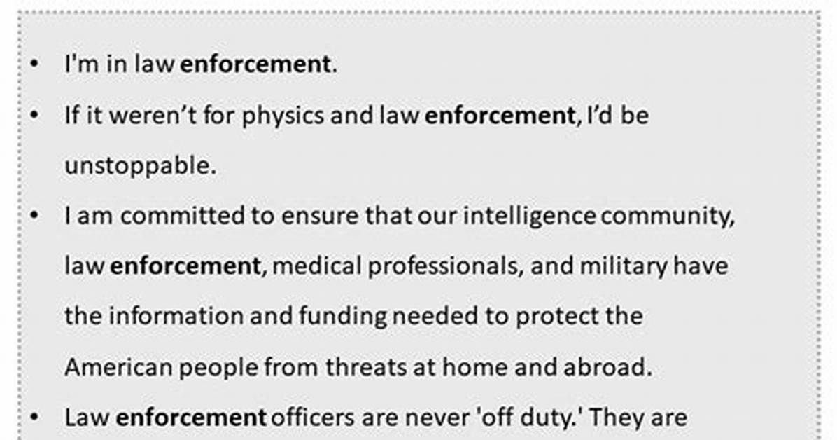 Is Enforcement a Synonym?