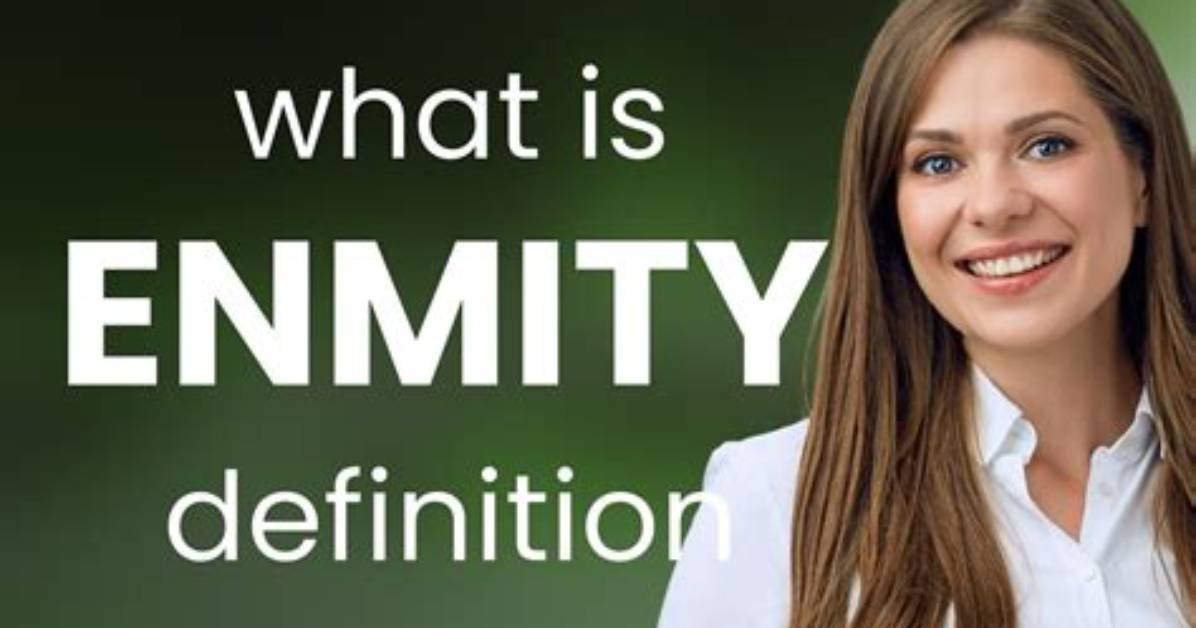 Is Enmity an Adjective