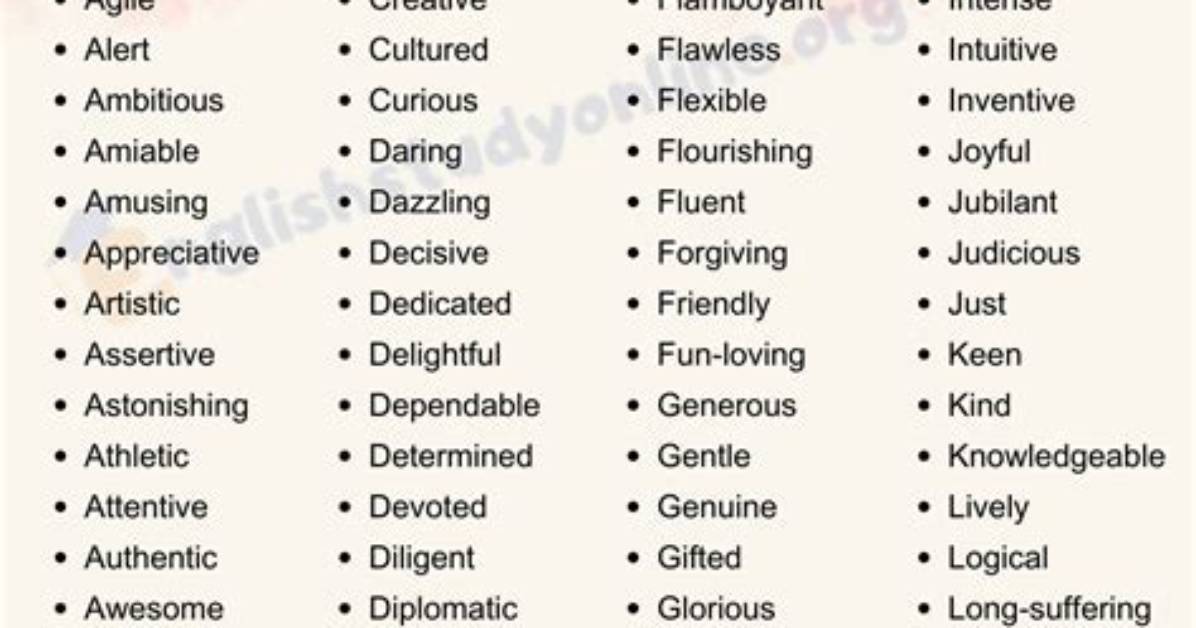 Is Esteem an Adjective?