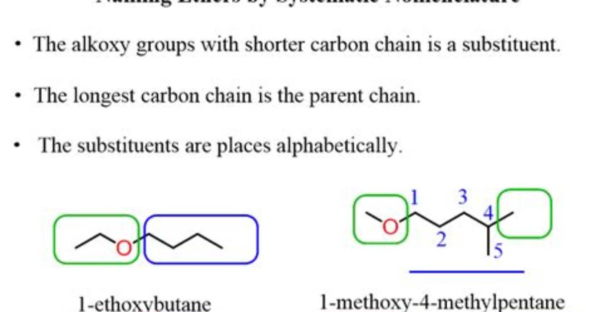 Is Ether a Substituent