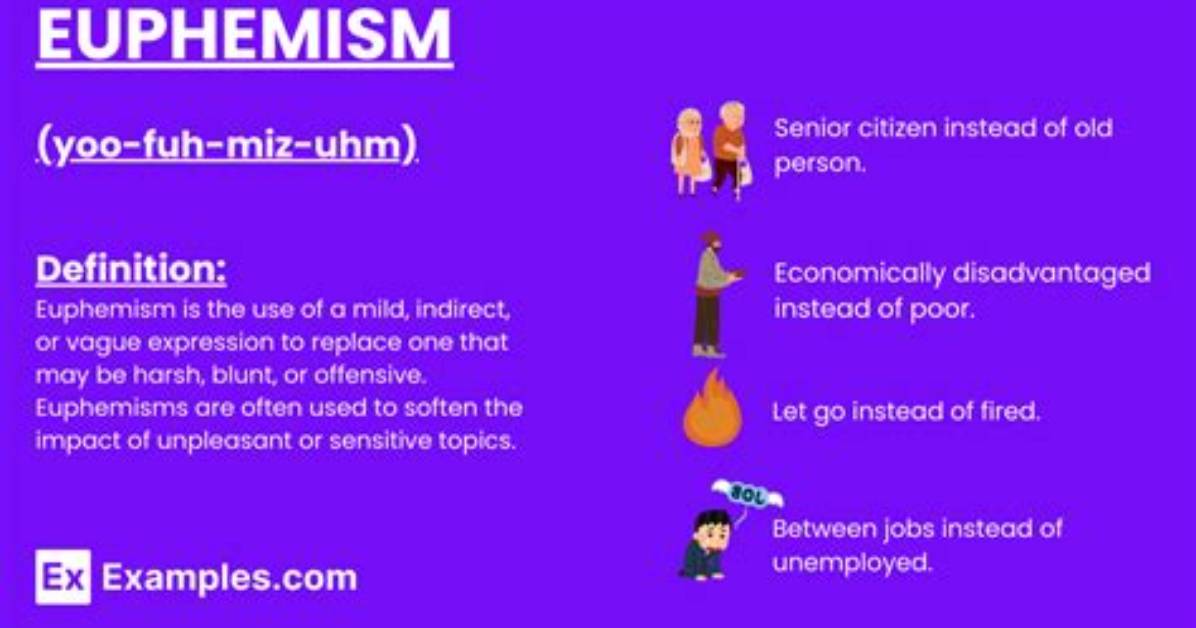 Is Euphemism a Language Technique?