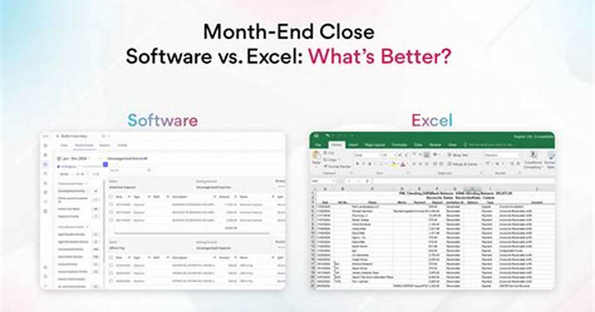 Is Excel Considered Software?