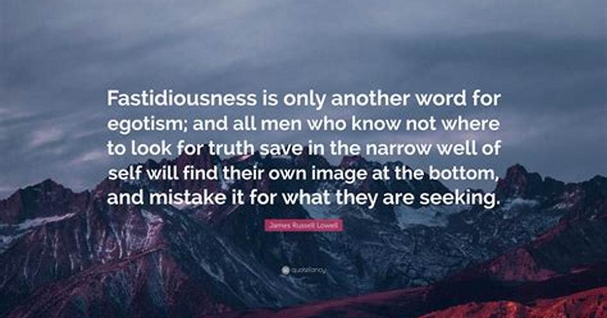 Is Fastidiousness a Word