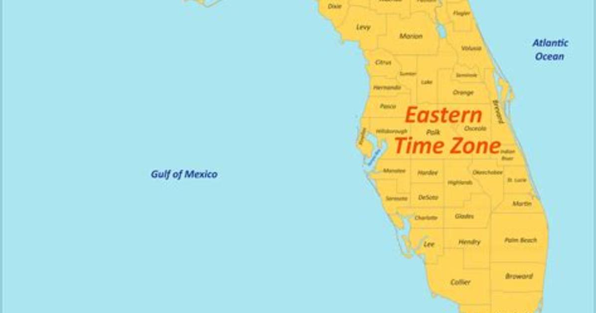 Is Florida Eastern Time?
