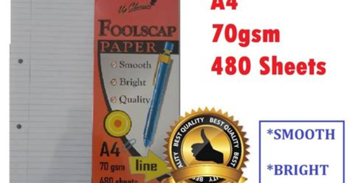 Is Foolscap the Same as A4?
