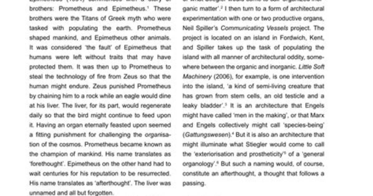Is Forethoughts a Word?