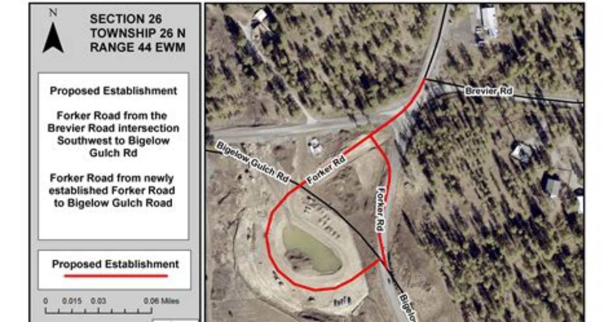 Is Forker Road in Spokane Open?