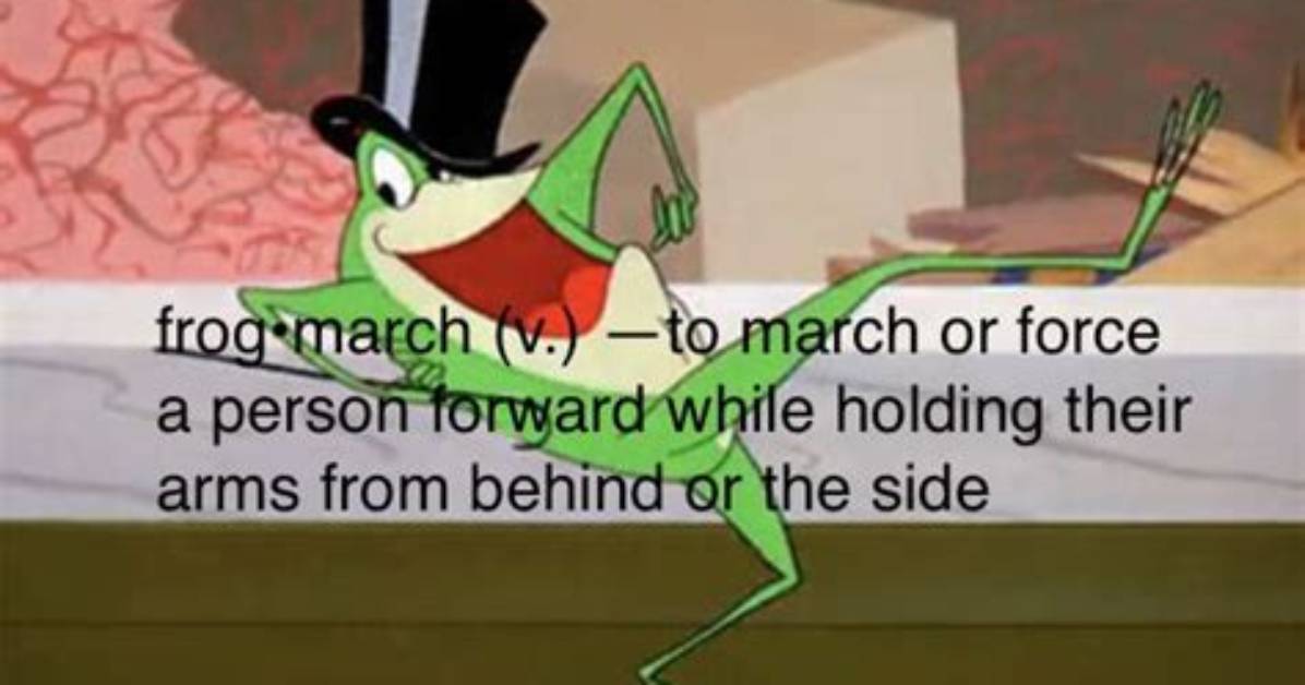 Is Frogmarch One Word?