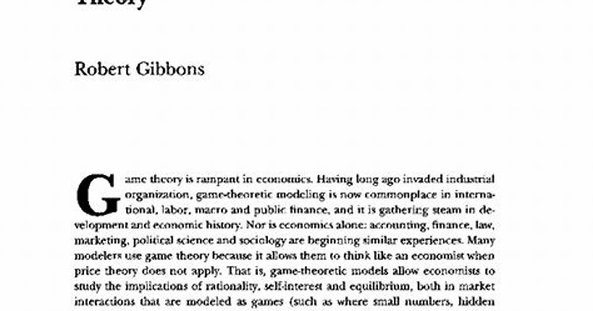 Is Game Theory Practically Applicable?