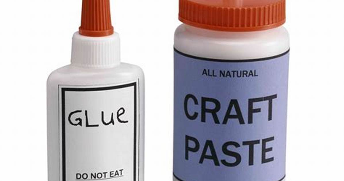 Is Glue a Paste