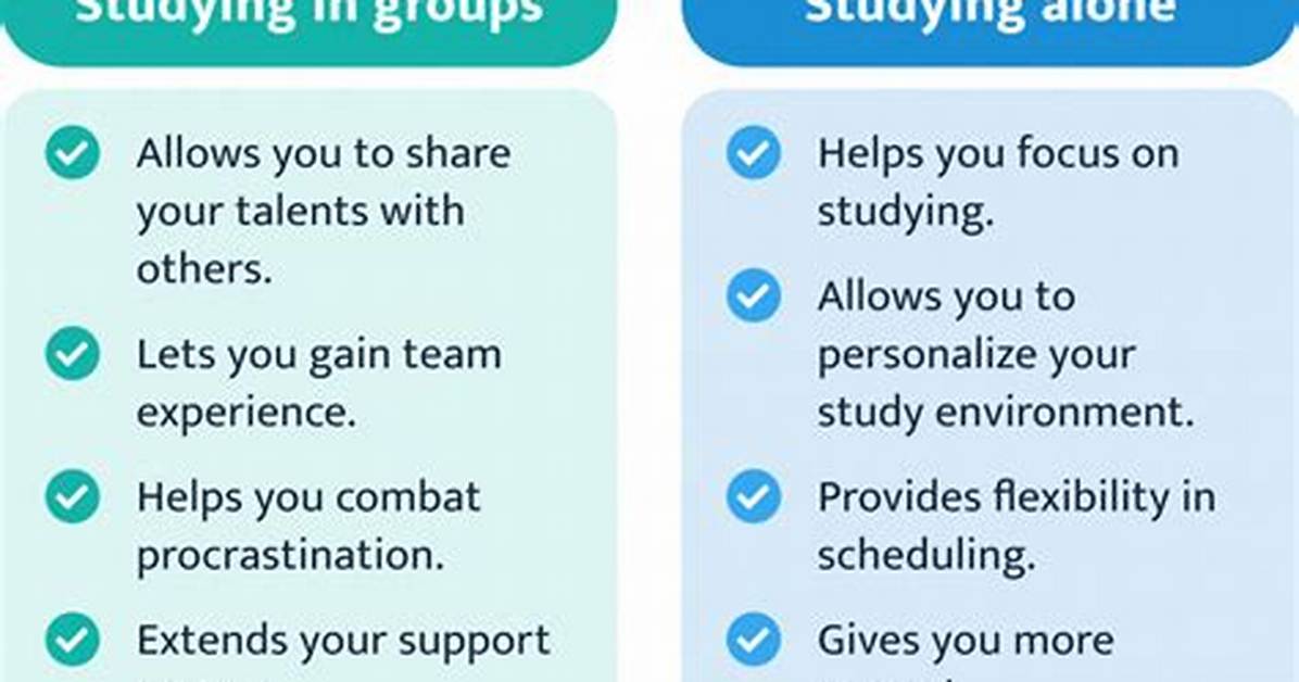 Is Group Study Better