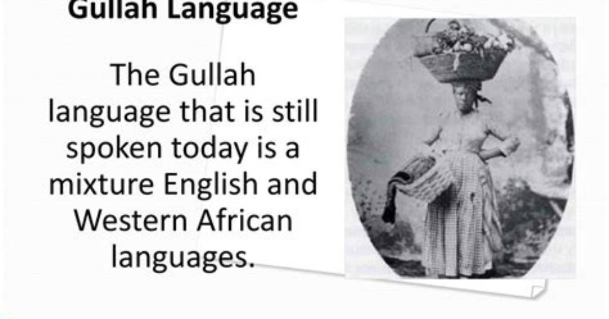 Is Gullah a Creolized Language?