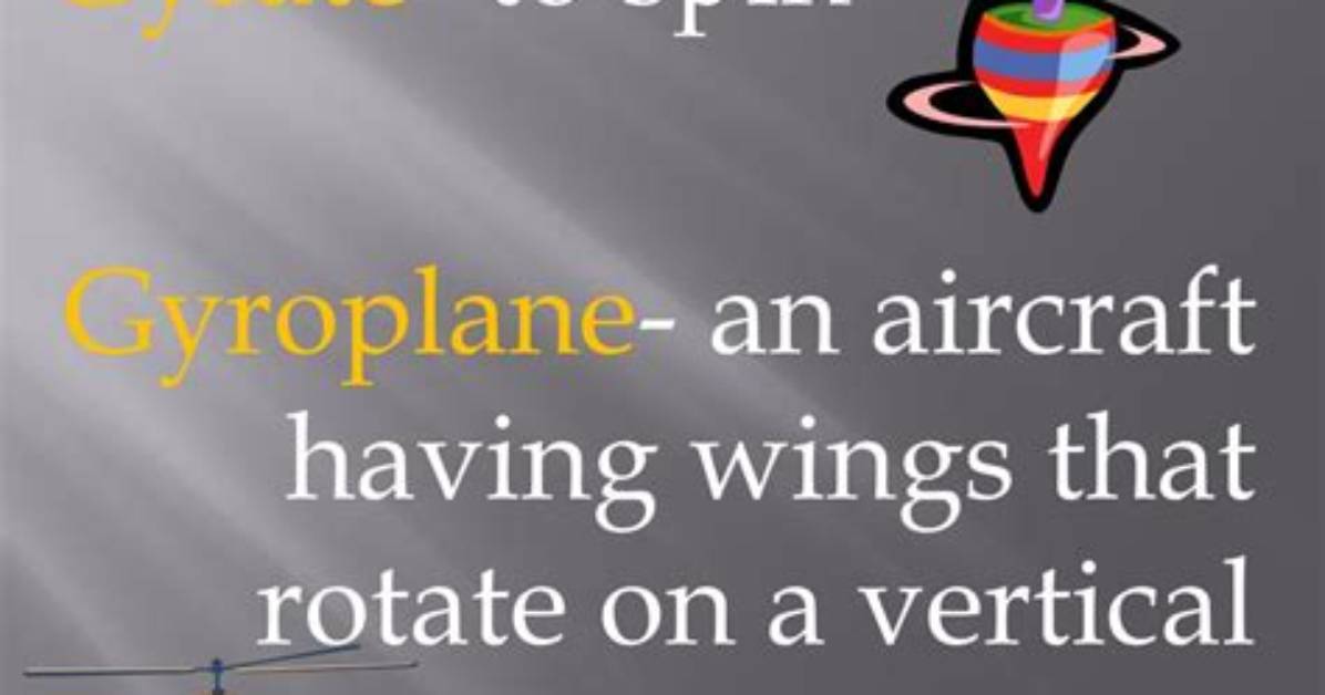 Is Gyrate Same as Spin?