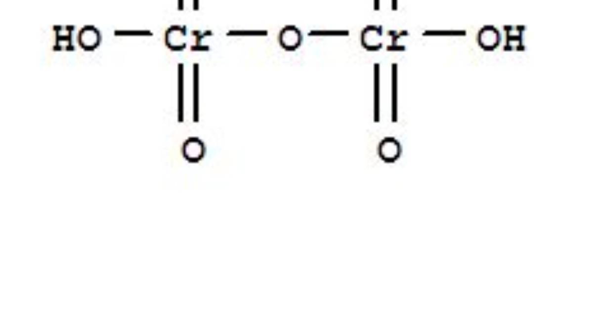 Is H2Cr2O7 a Strong Acid