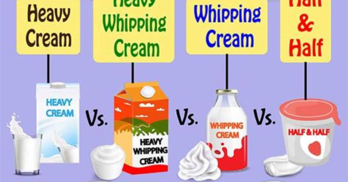 Is Heavy Cream the Same as Half and Half
