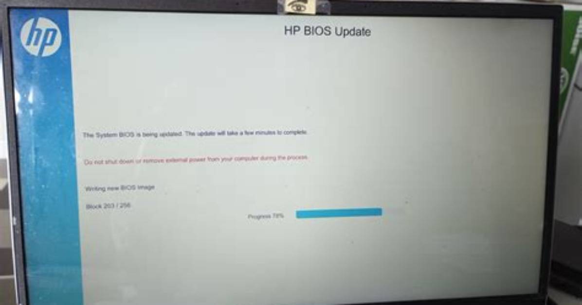 Is Hp Bios Update Normal?