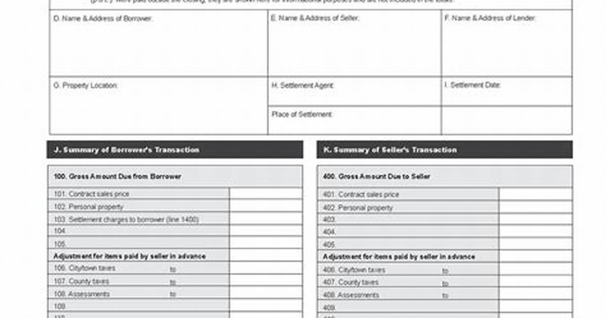 Is Hud-1 the Same as Closing Disclosure