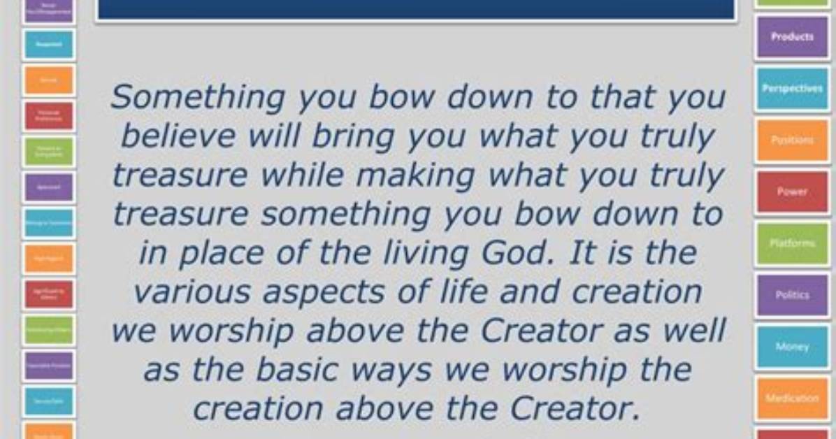 Is Idolatrous an Adjective?