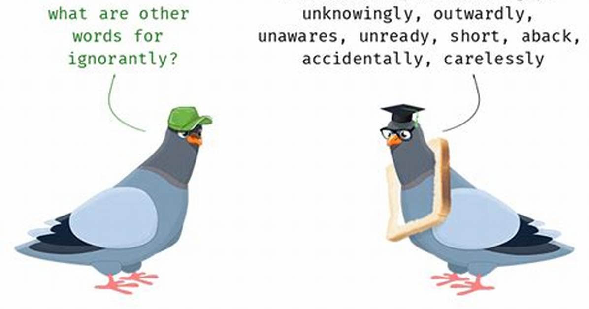 Is Ignorantly a Word?