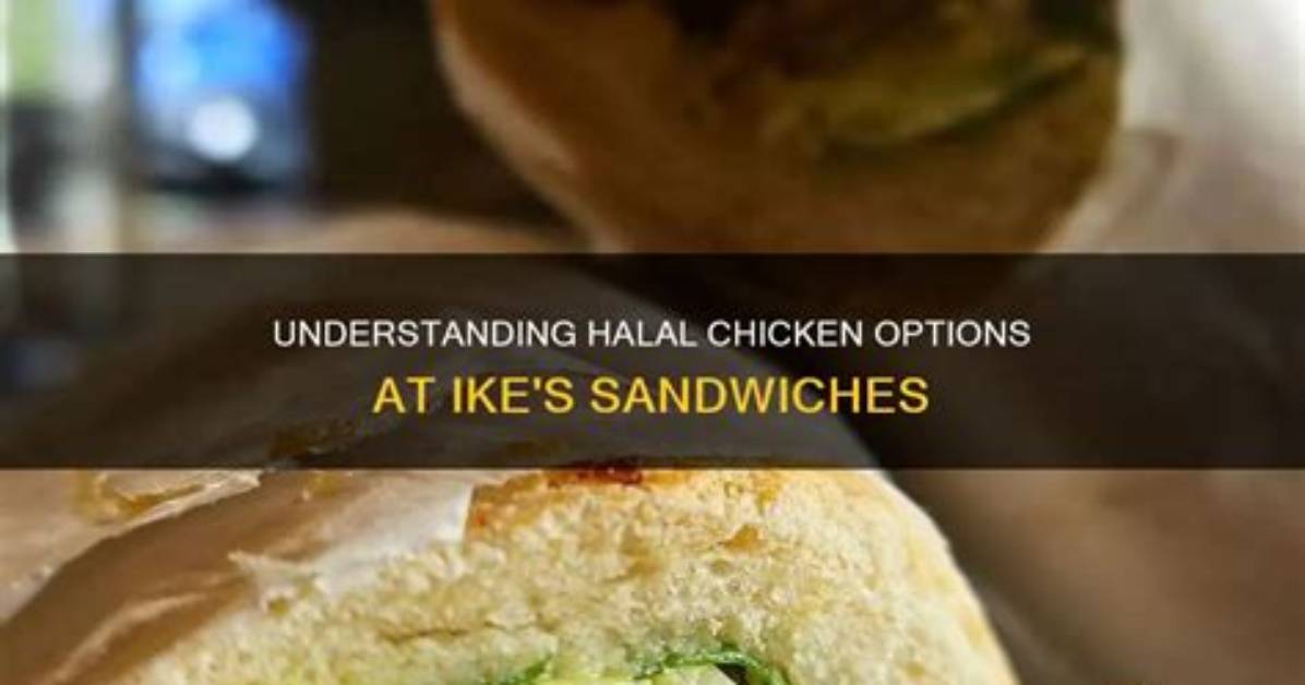 Is Ike's Halal?