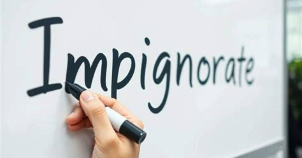 Is Impignorate a Verb?