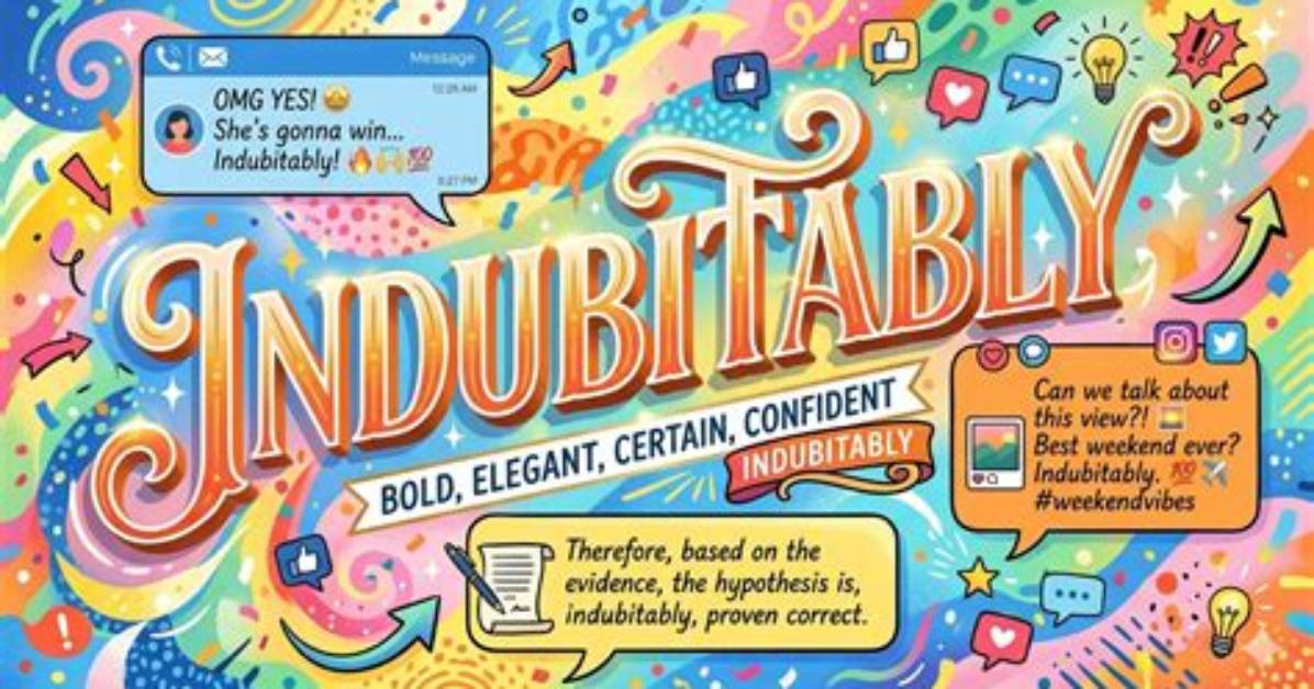 Is Indubitably a Word?