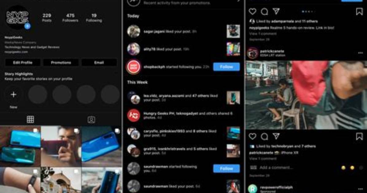 Is Instagram Dark Mode Available for Android 7?