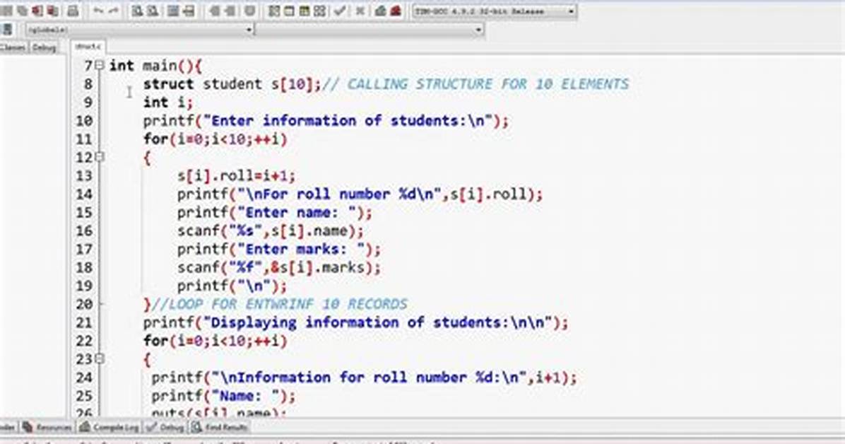 Is Int a Struct in C