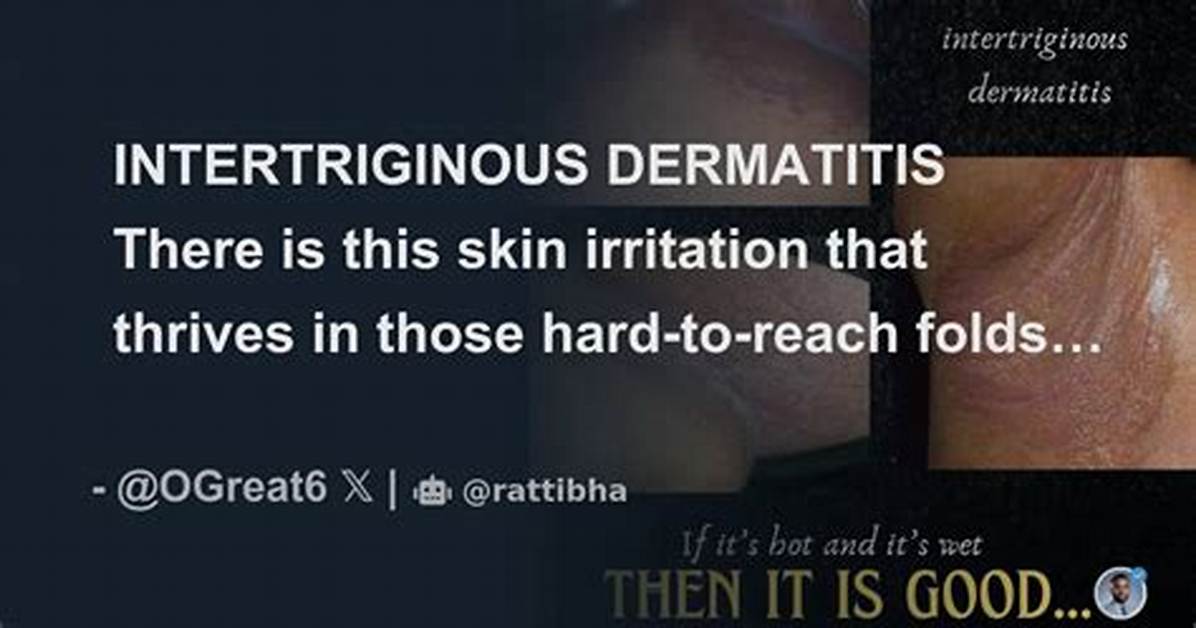 Is Intertriginous Dermatitis Contagious?