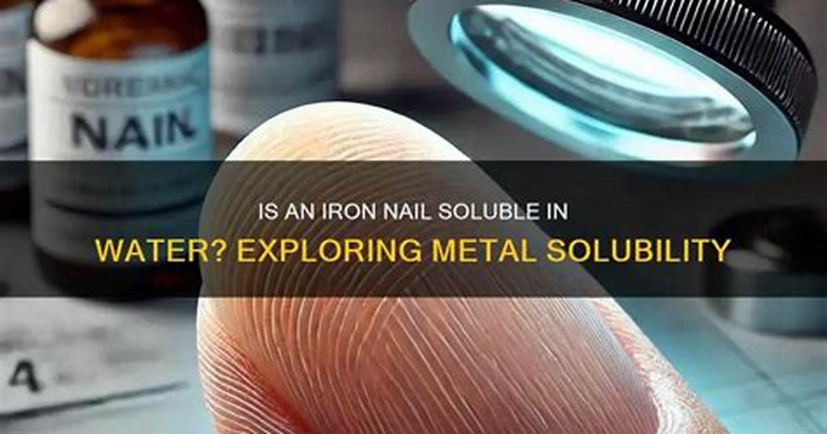 Is Iron Dichromate Soluble