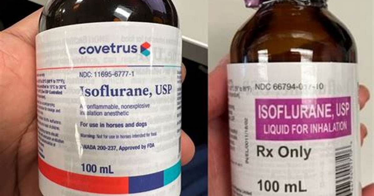 Is Isoflurane Halogenated