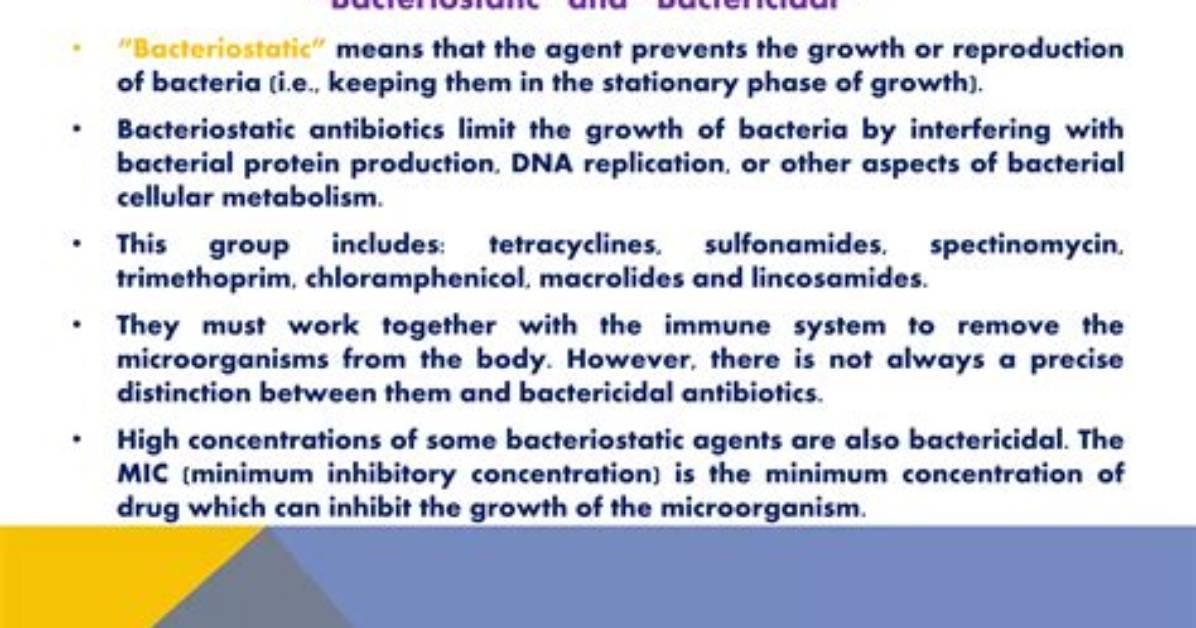 Is Isoniazid Bacteriostatic or Bactericidal?