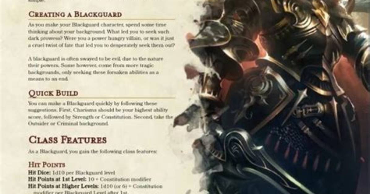 Is It Blackguard or Blaggard?