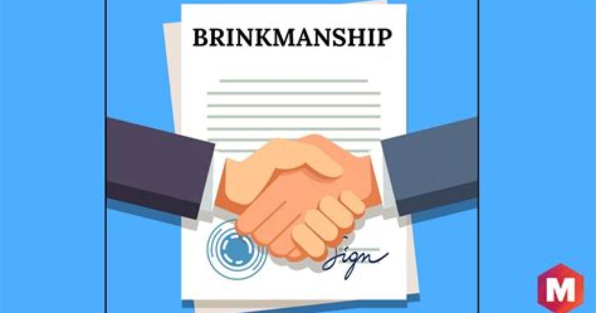 Is It Brinksmanship or Brinkmanship?