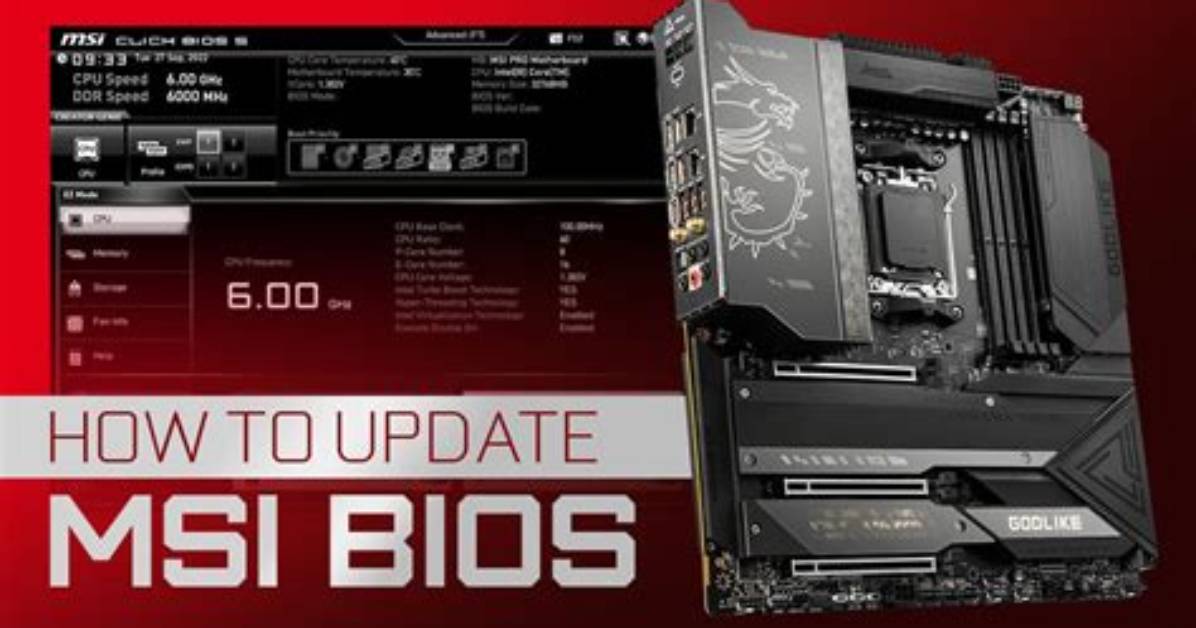 Is It Possible to Update Bios?